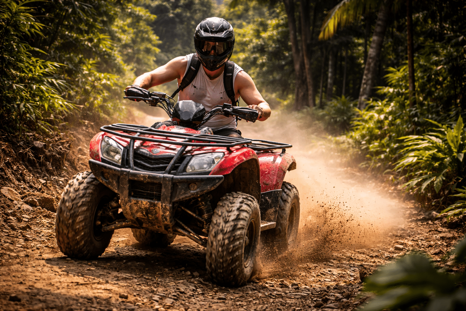 Mr Ung 4WD jungle safari Koh Samui