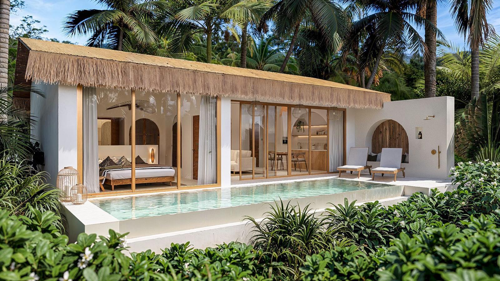 Edenroc villa terrace Koh Samui