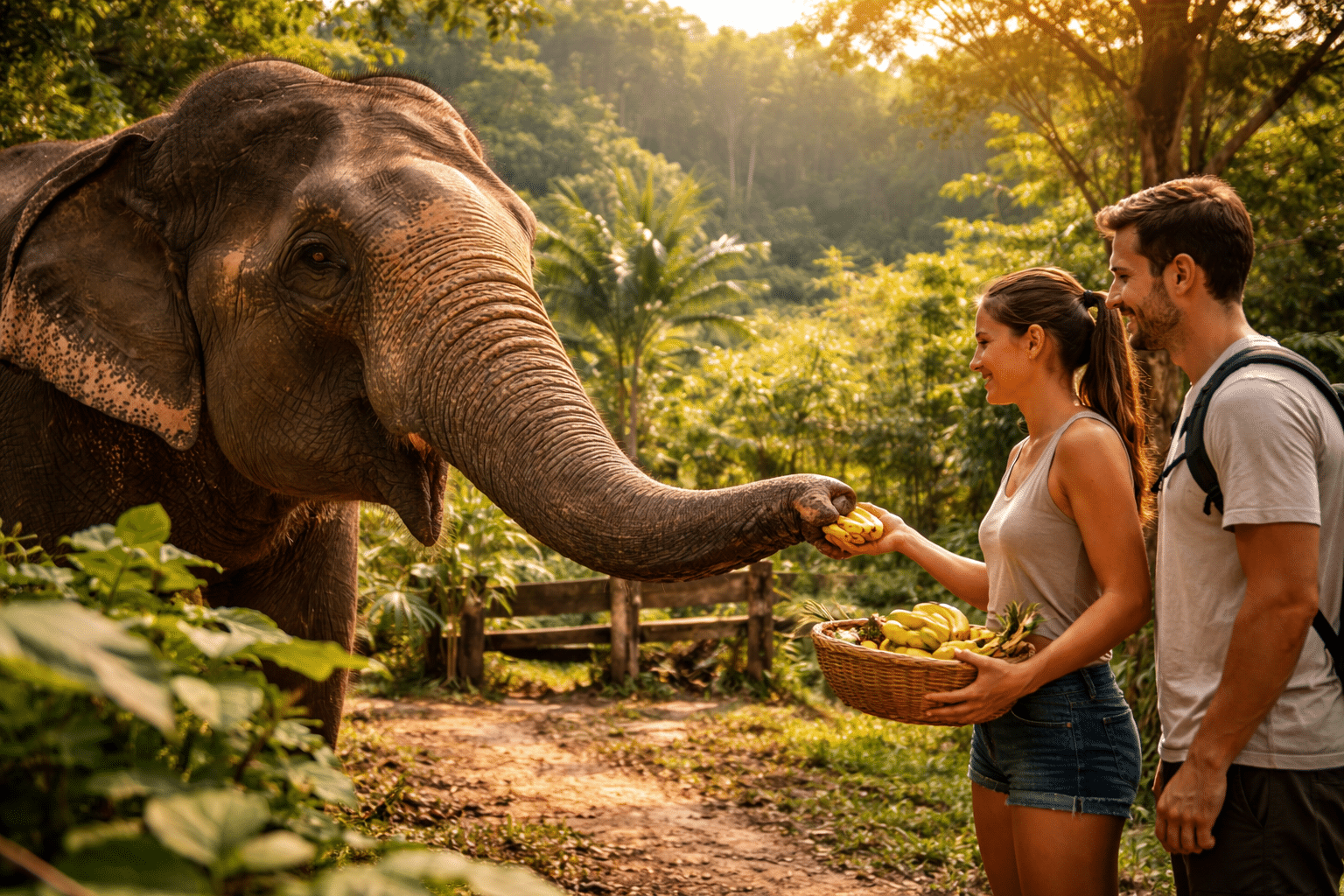 Elephant sanctuary ethical Koh Samui
