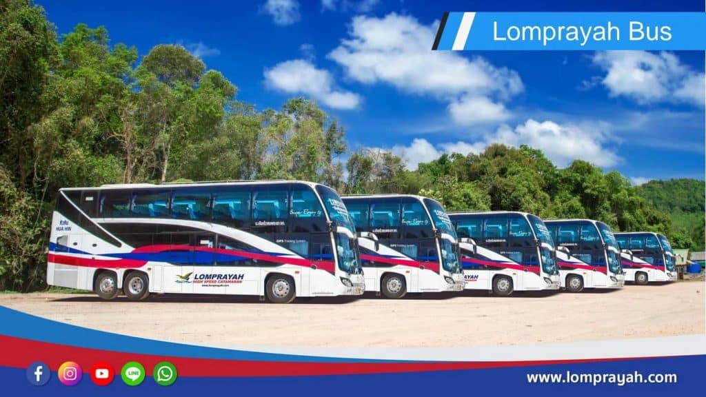 Krabi Lomprayah bus terminal combined ferry Koh Samui 2026
