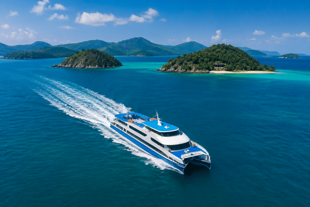 Surat Thani to Koh Tao Lomprayah ferry Donsak Pier 2026
