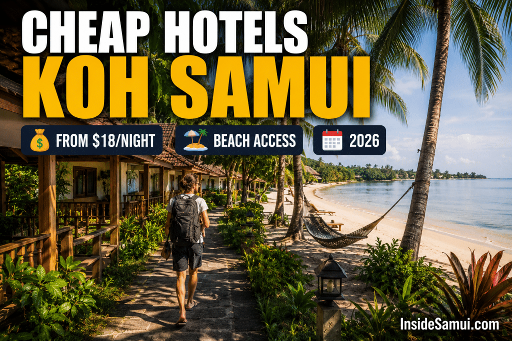 cheap hotels in koh samui guide