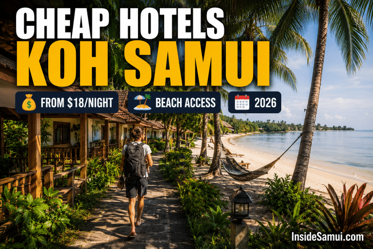 cheap hotels in koh samui guide