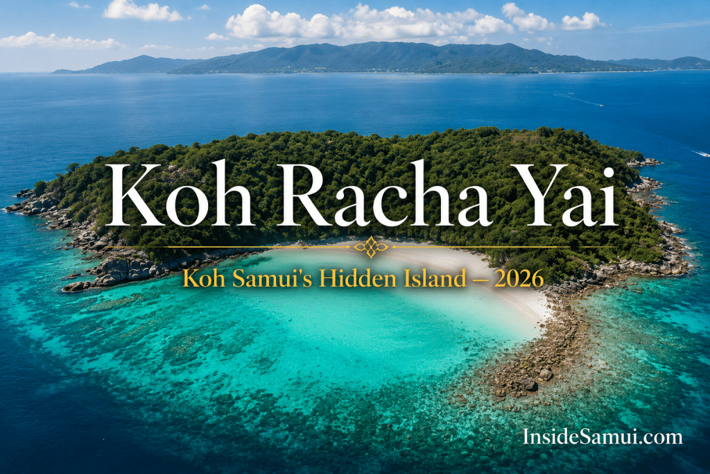 koh racha yai five islands koh samui pristine beach snorkeling crystal water 2026