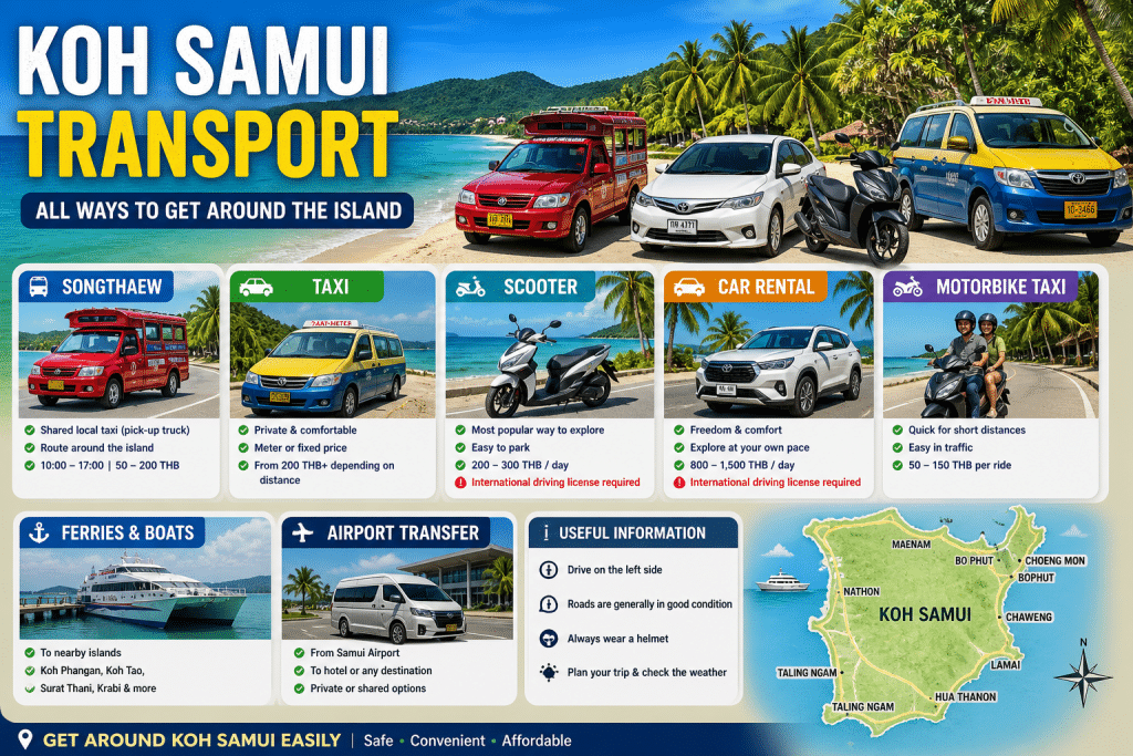 koh samui transport
