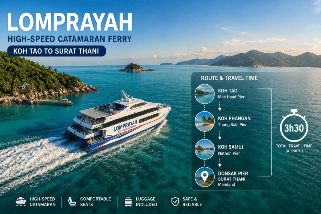 koh tao to surat thani 12go asia