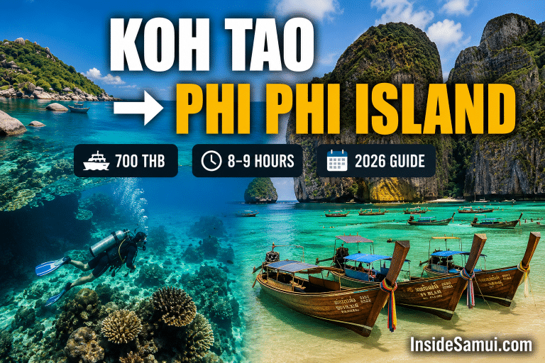 koh tao phi phi island guide ferry 12goasia