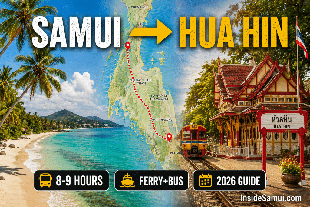 samui hua hin ferry bus route guide surat thani koh samui 2026
