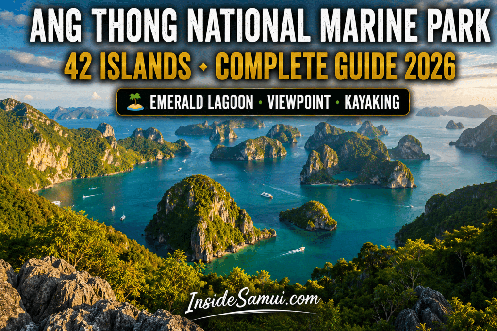 ang thong national marine park 42 islands emerald lagoon viewpoint koh samui 2026