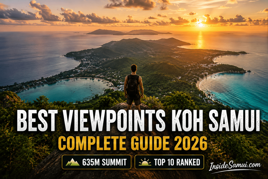best viewpoints koh samui cliff infinity pool sunset gulf thailand ang thong 2026