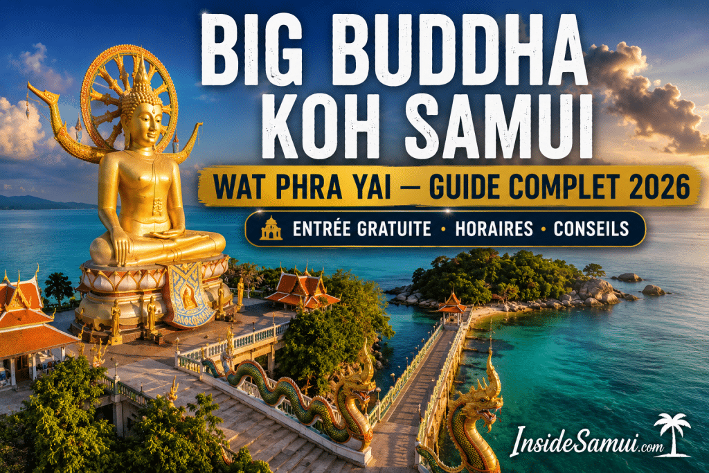 big buddha koh samui wat phra yai guide complet 2026