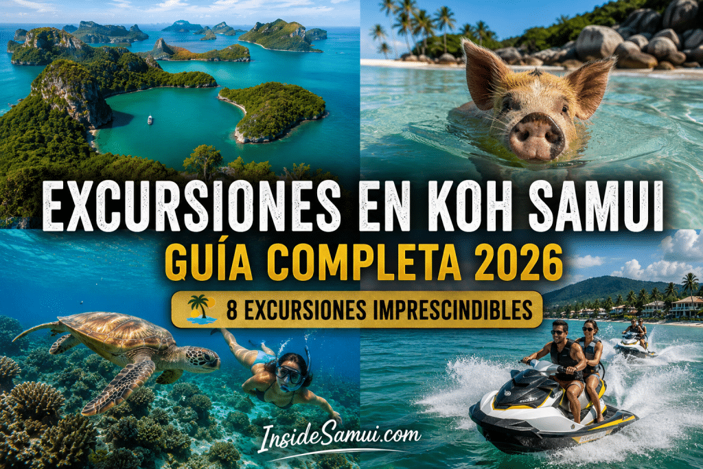 excursiones en koh samui ang thong cinco islas barco snorkel tailandia 2026