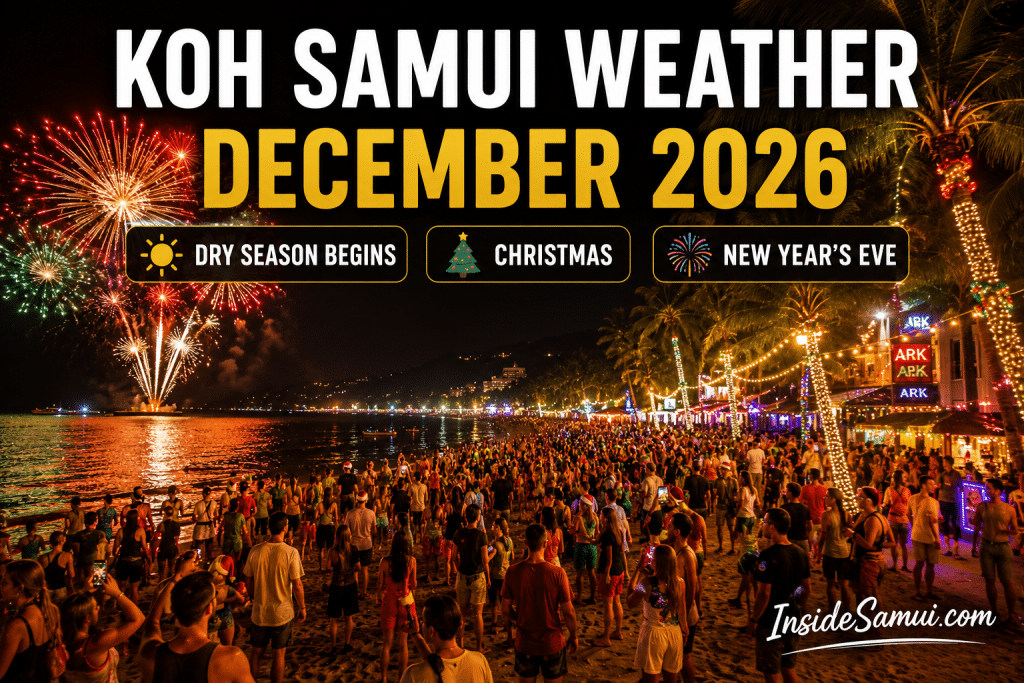 koh samui weather december chaweng
