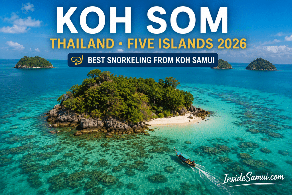 koh som thailand five islands snorkeling clear water coral reef gulf thailand 2026