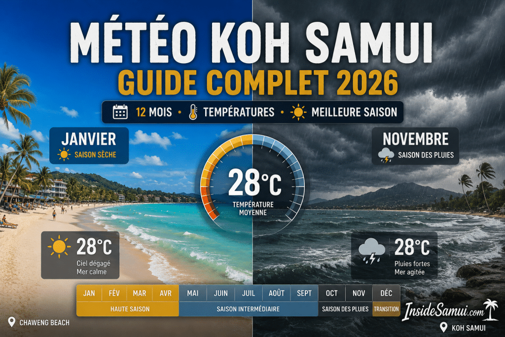 meteo koh samui guide complet saisons 2026