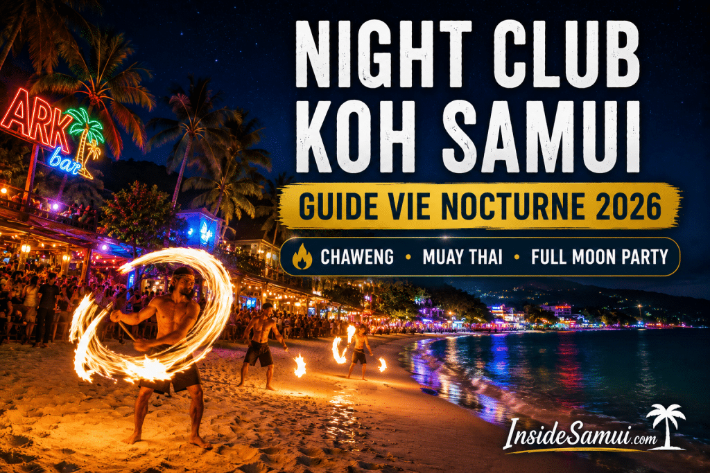 night club koh samui vie nocturne guide complet 2026