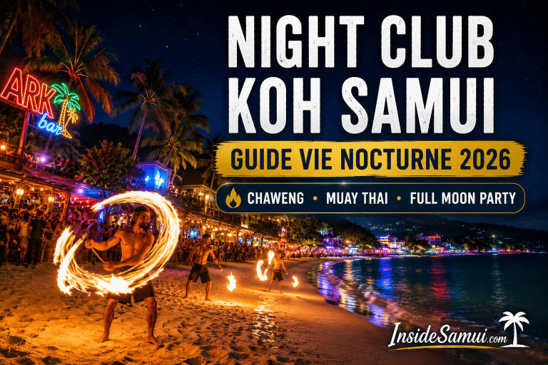 night club koh samui vie nocturne guide complet 2026