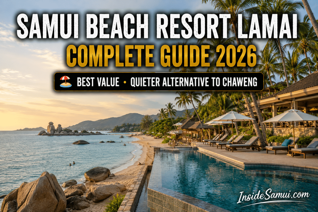 samui beach resort lamai beachfront hin ta hin yai south coast 2026