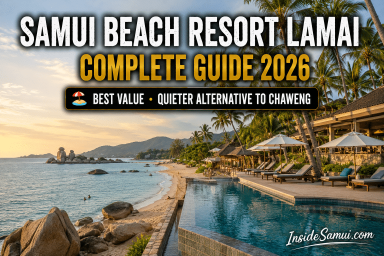 samui beach resort lamai beachfront hin ta hin yai south coast 2026