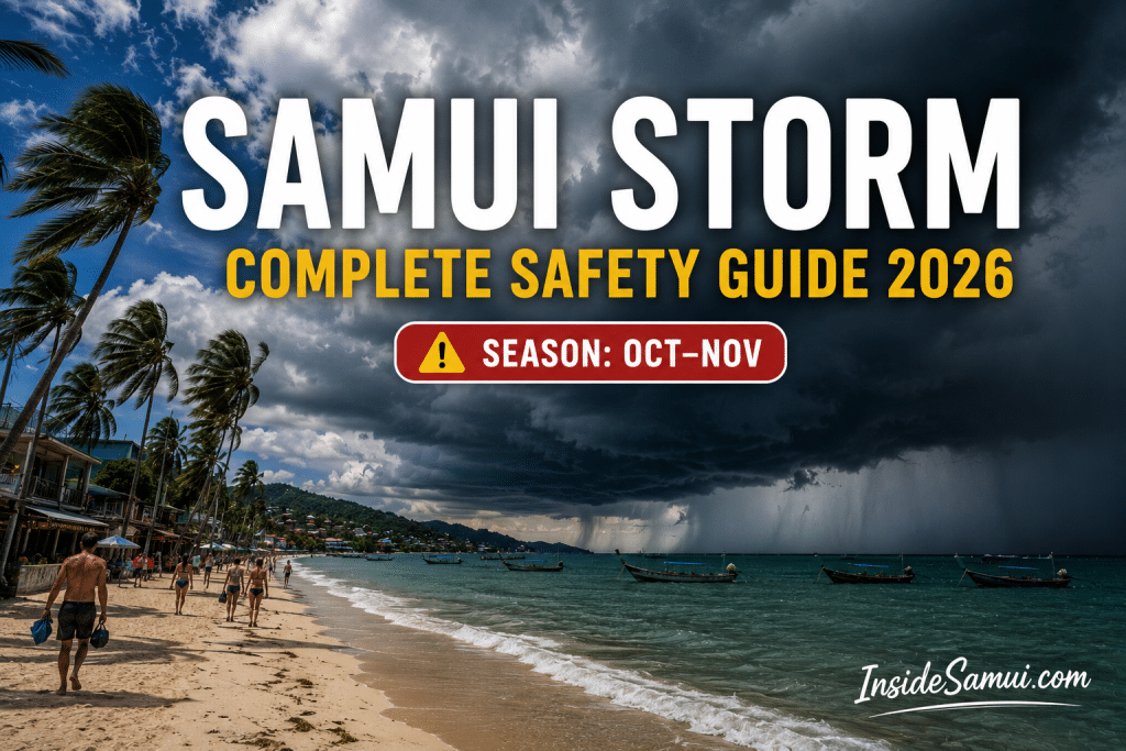 samui storm koh samui tropical depression monsoon october november safety guide 2026