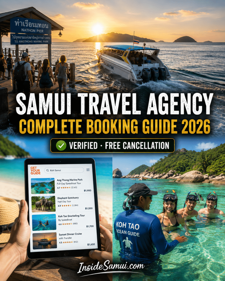 samui travel agency koh samui tours booking ang thong day trip 2026