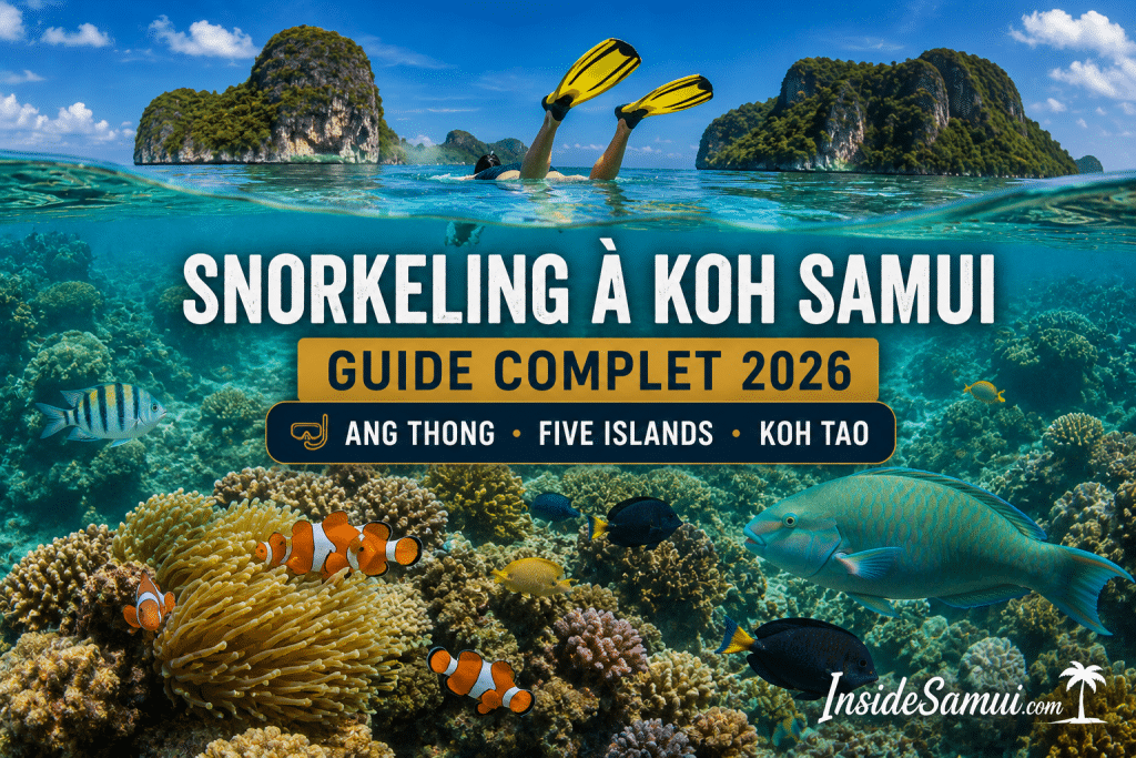snorkeling à koh samui spots guide complet 2026