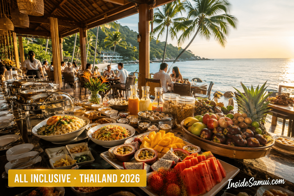 thailand all inclusive resort beach pool koh samui centara grand 2026