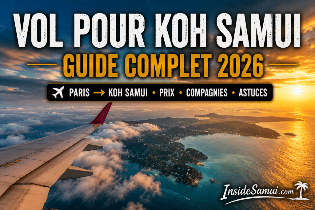 vol pour koh samui depuis paris cdg guide